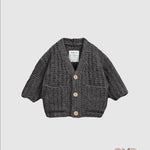 Cardigan Play Up neonato 1AR11403 Grafite<BR/> 1AR11403 GRAFITE PLAY UP 