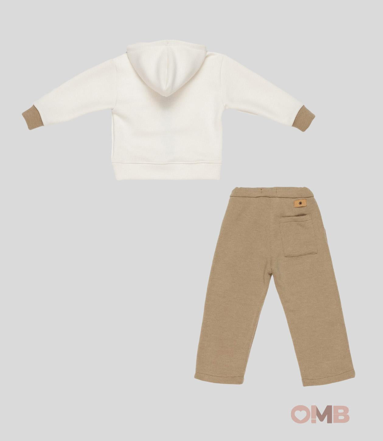 Tuta Manuel Ritz bambino 3197/3194 Beige 3197/3194 CREMA-CAMM MANUEL RITZ 