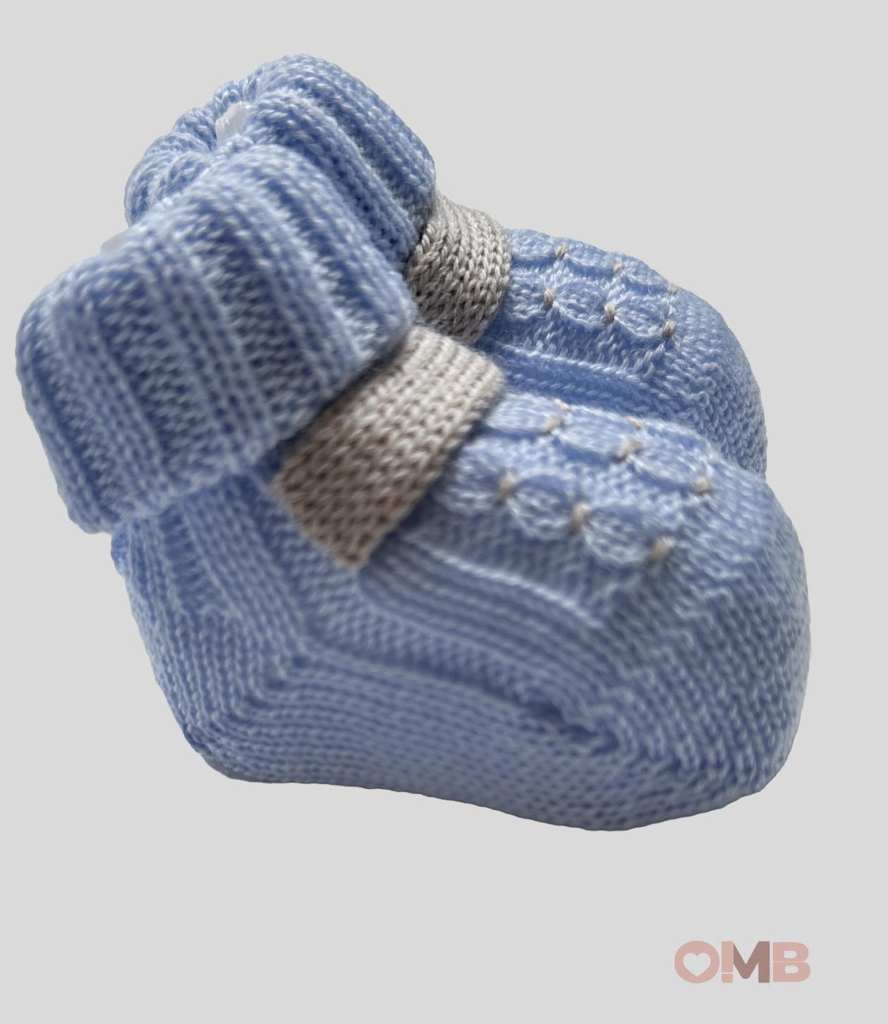 Babbucce Neonato Primodi Bebè 3509 cielo 3509.10 CIELO PRIMODI BEBE 