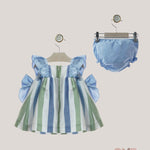 Abito Neonata Yoedu 0332 azzurro 0332 AZZURRO YOEDU 