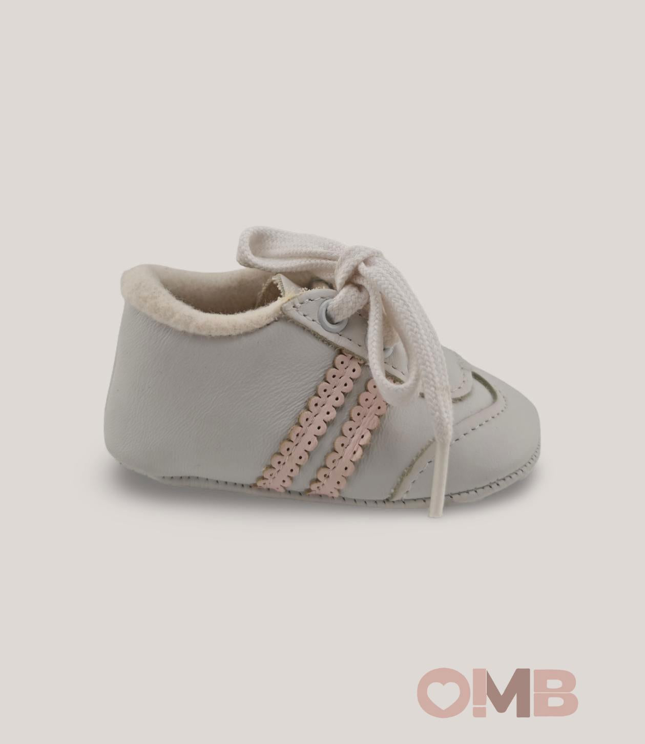 Sneakers Cuquito neonata 7742 bianche rosa 7742 ROSA CUQUITO 