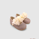 Scarpe PANYNO bambina B3402 Bronzo<BR/> B3402 PIEL GLITTER FINO MULTI COLOR PANYNO 