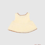 Gilet ZHOE & TOBIAH bambina BEE5 Naturale BEE5 NATURALE ZHOE & TOBIAH 