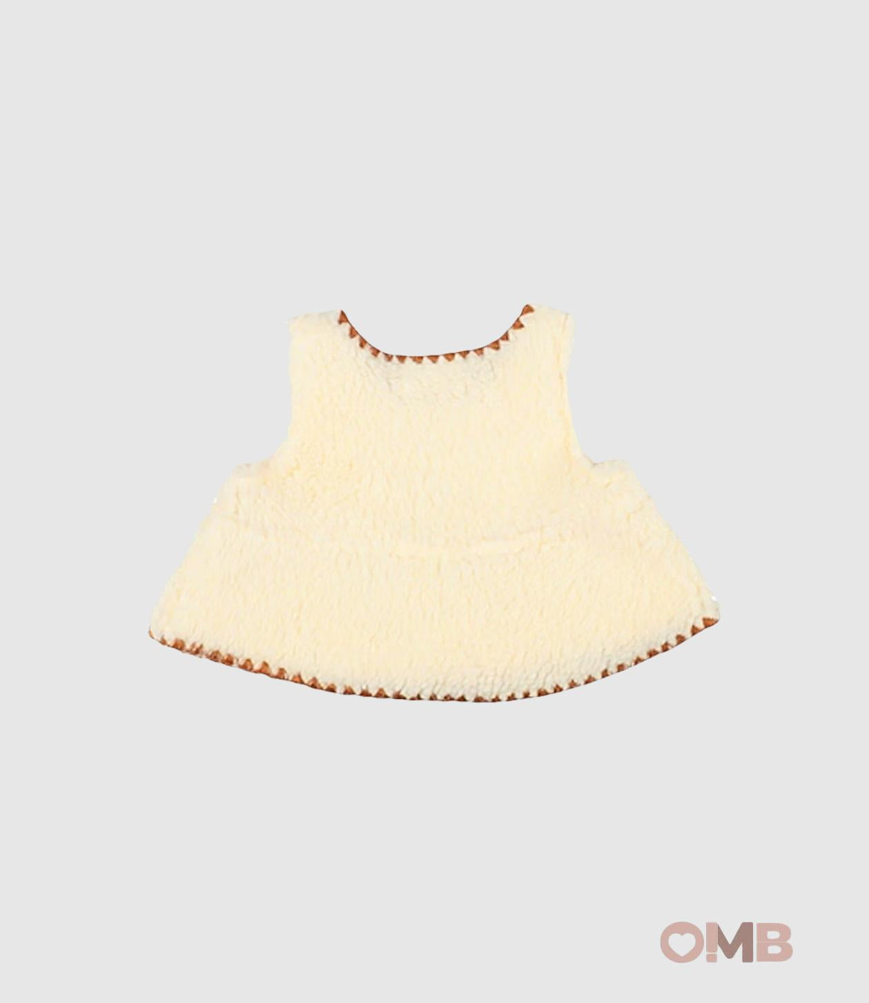 Gilet ZHOE & TOBIAH bambina BEE5 Naturale BEE5 NATURALE ZHOE & TOBIAH 