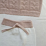 Completo neonata LI & ME 67426745 Rosa 6742-6745 PANNA/ROSA LI & ME 