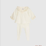 Completo CALAMARO BABY neonata 11167 Crudo 11167 CRUDO CALAMARO BABY 