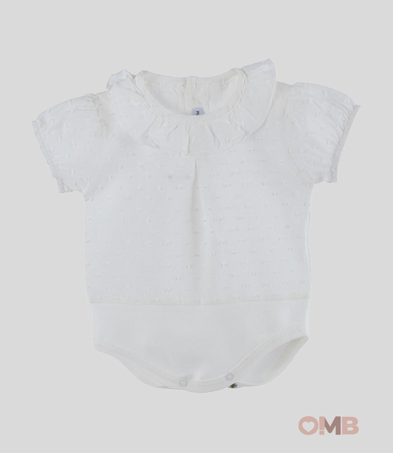 Body CALAMARO BABY neonata 19034 Bianco 19034 BIANCO CALAMARO BABY 