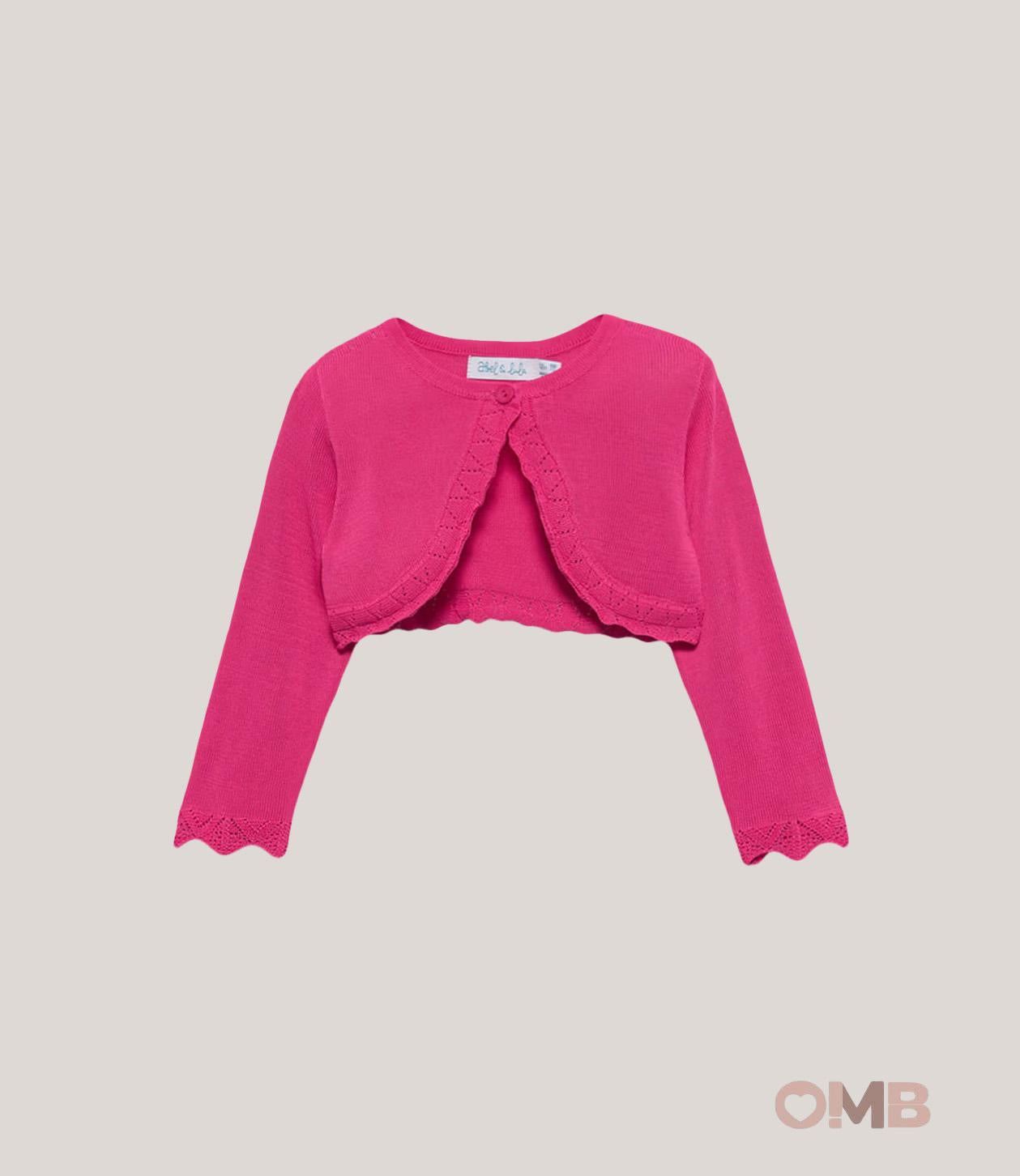 Bolero ABEL&LULA neonata 5301 Fucsia<BR/> 5301 FUCSIA ABEL&LULA 