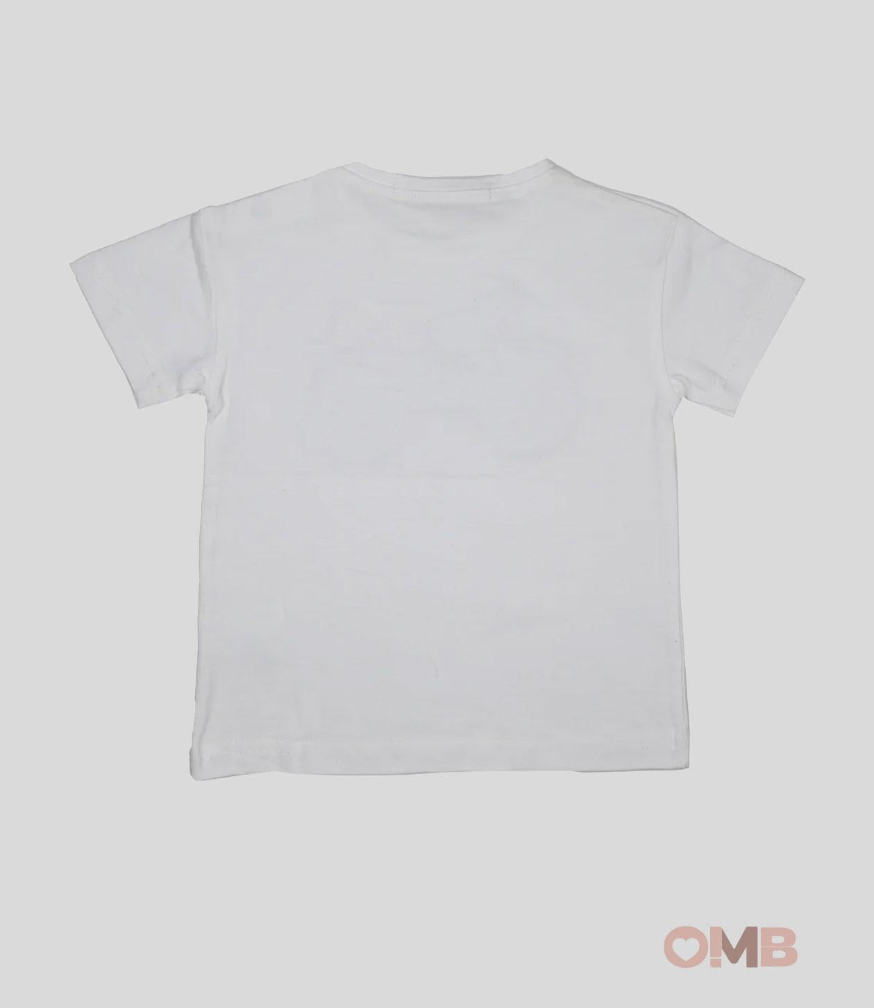 T-shirt Bambina Al Agua Patos 2582 Tuli bianca 2582 TULI AL AGUA PATOS 