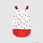 Coordinato BOBOLI neonata 126201 Rosso 126201 ROSSO BOBOLI 