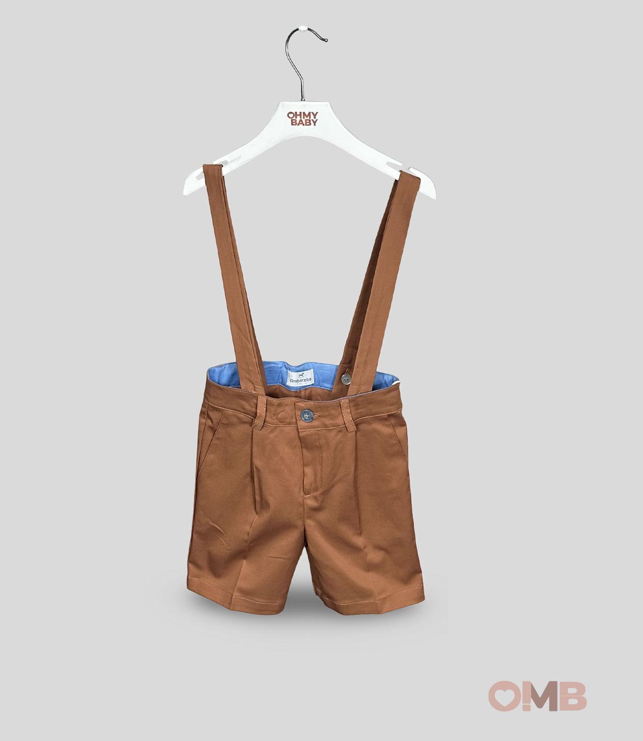 Bermuda neonato Ambarabà 39164 terracotta 39164 TERRACOTTA AMBARABA' 