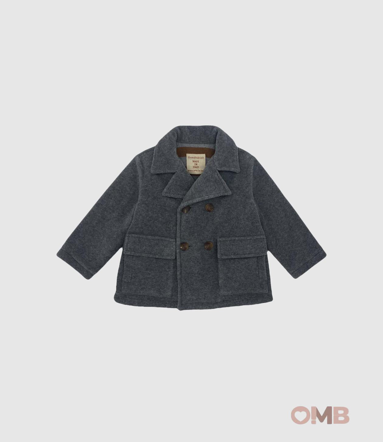 Cappotto ZHOE & TOBIAH bambino WTU5M Grigio WTU5M GRIGIO ZHOE & TOBIAH 