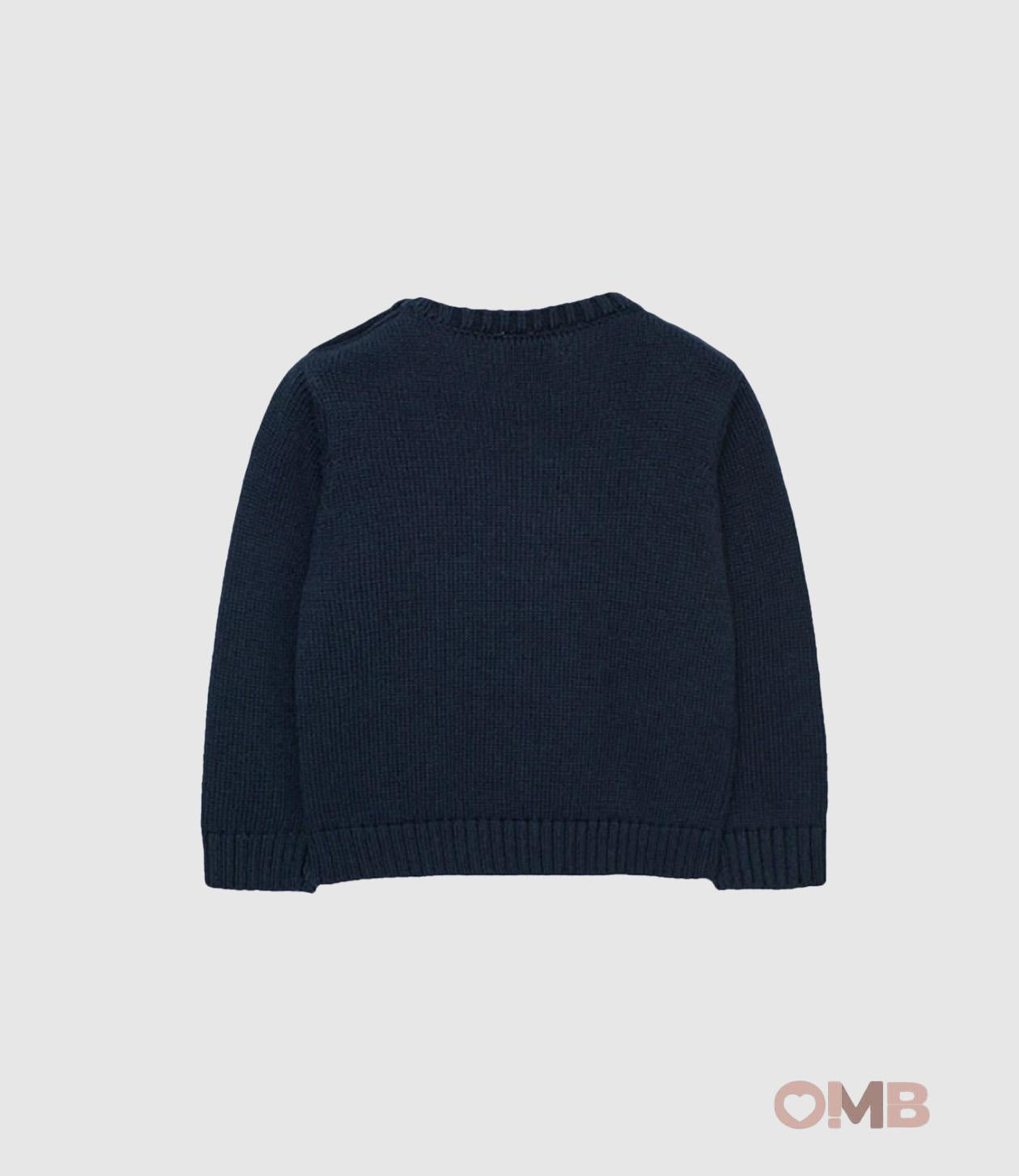 Maglione Boboli bambino 322063 Blu 322063 BLU BOBOLI 