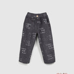 Pantalone Play Up bambino 3AR11605NATURALE con stampe<BR/><BR/> 3AR11605 NATURALE PLAY UP 