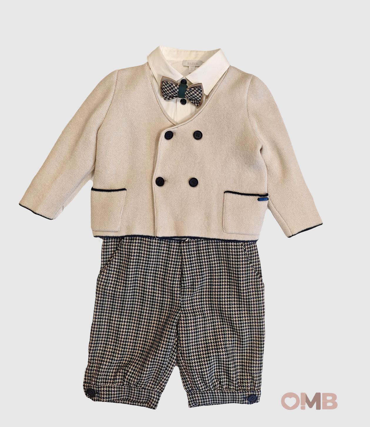 Completo BABY A. neonato L3129 Verde L3129 VERDE BABY A. 