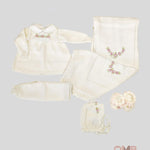 Set neonata BIMBI CHIC ALICEDUE Bianco ALICEDUE BCO-ROSA BIMBI CHIC 
