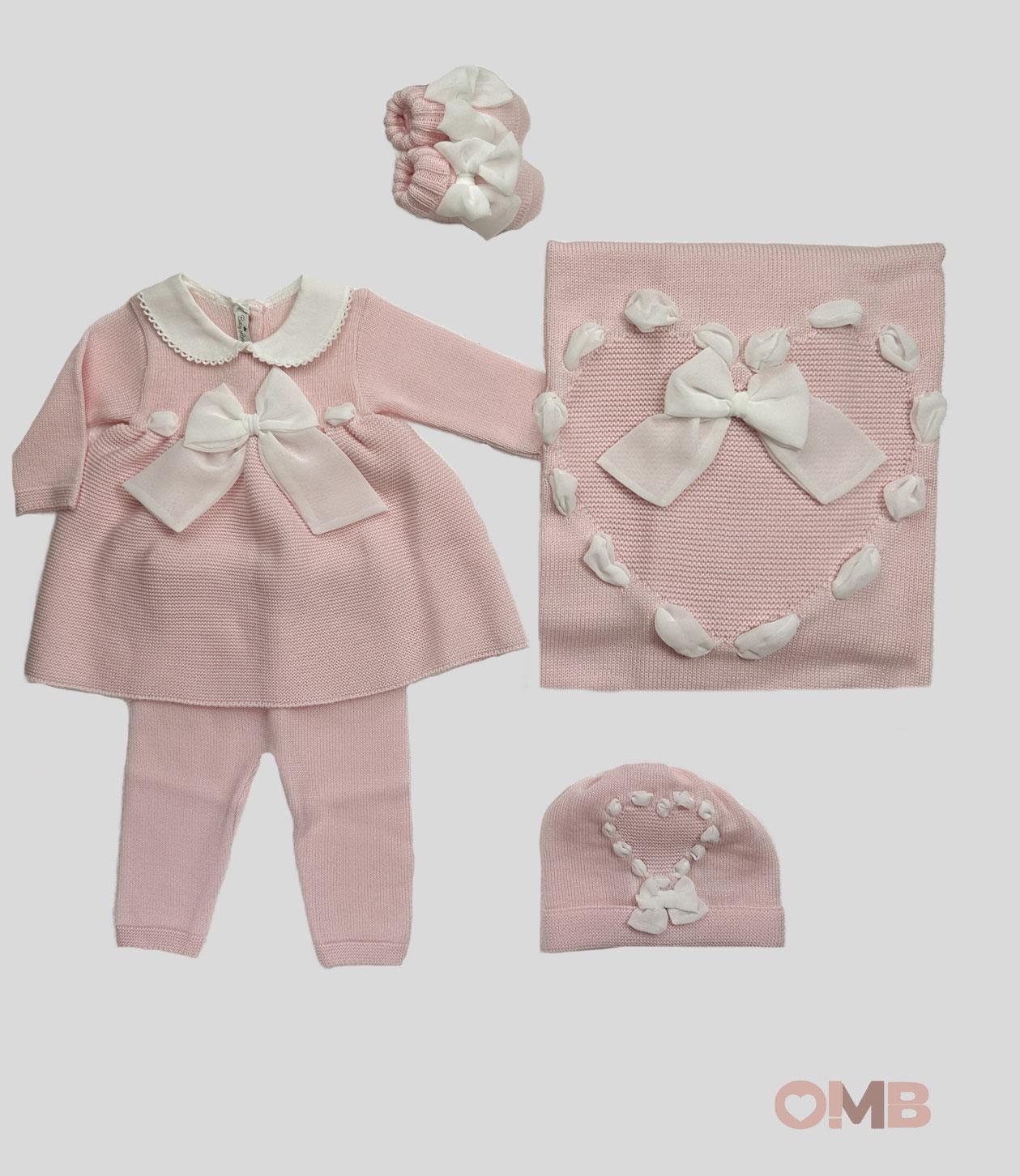 Babbucce Neonata Baby Lord 703 rosa 703 ROSA BABY LORD 