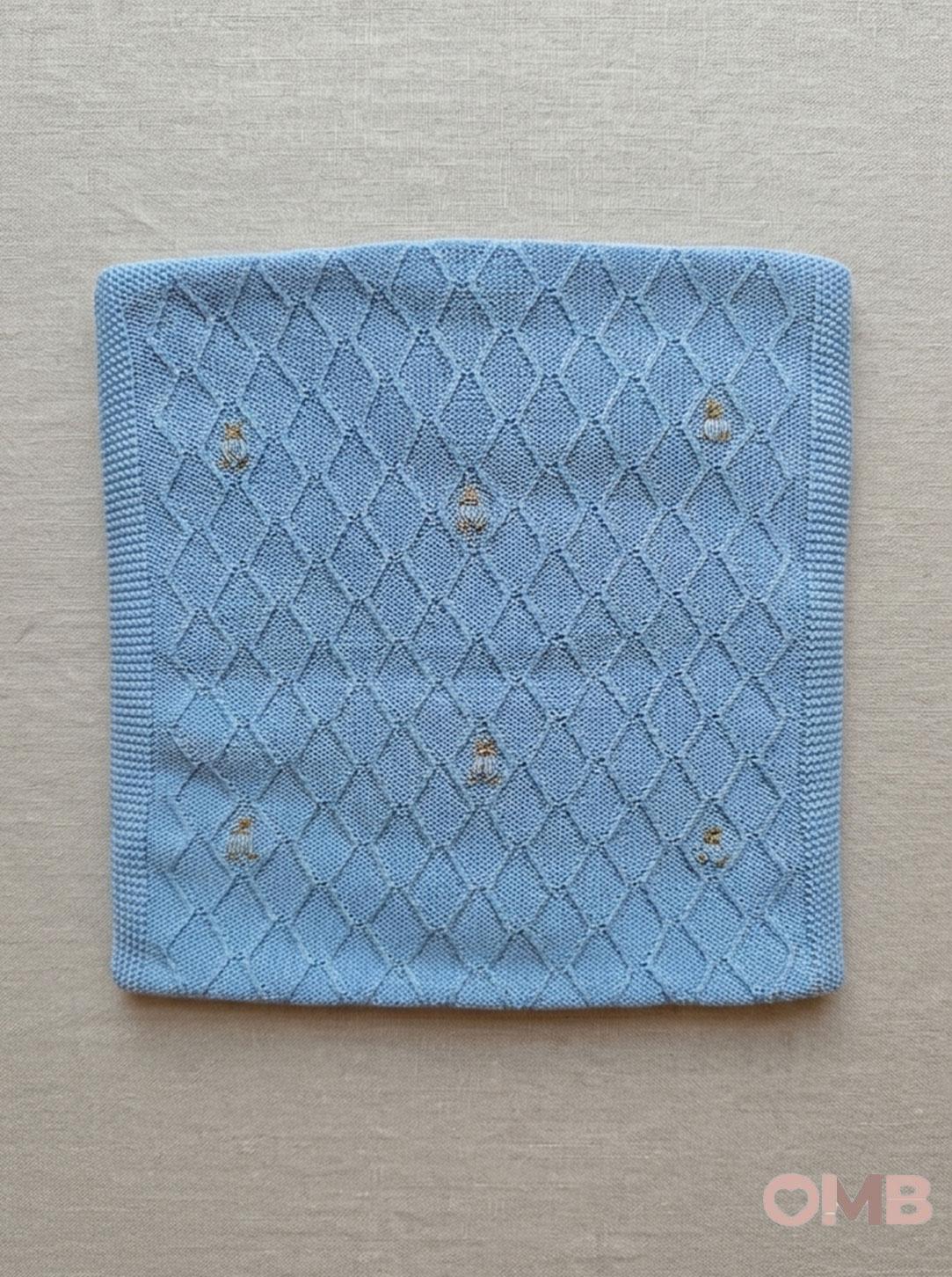 Coperta neonato PEPECE' 2450 Cielo 2450 CONIGLIETTO PEPECE' 