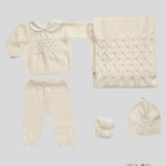 Completo Neonato Primodi Bebè 3516 panna cielo 3516.32 PANNA PRIMODI BEBE 