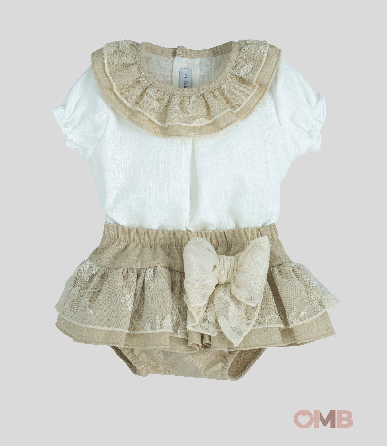 Completo Neonata Calamaro Baby 11147 beige arena 11147 ARENA CALAMARO BABY 