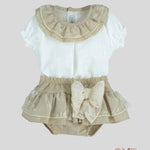 Completo Neonata Calamaro Baby 11147 beige arena 11147 ARENA CALAMARO BABY 