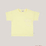 T-shirt neonato 1+IN THE FAMILY FORMENTERA Gialla FORMENTERA GIALLO 1+INTHEFAMILY 