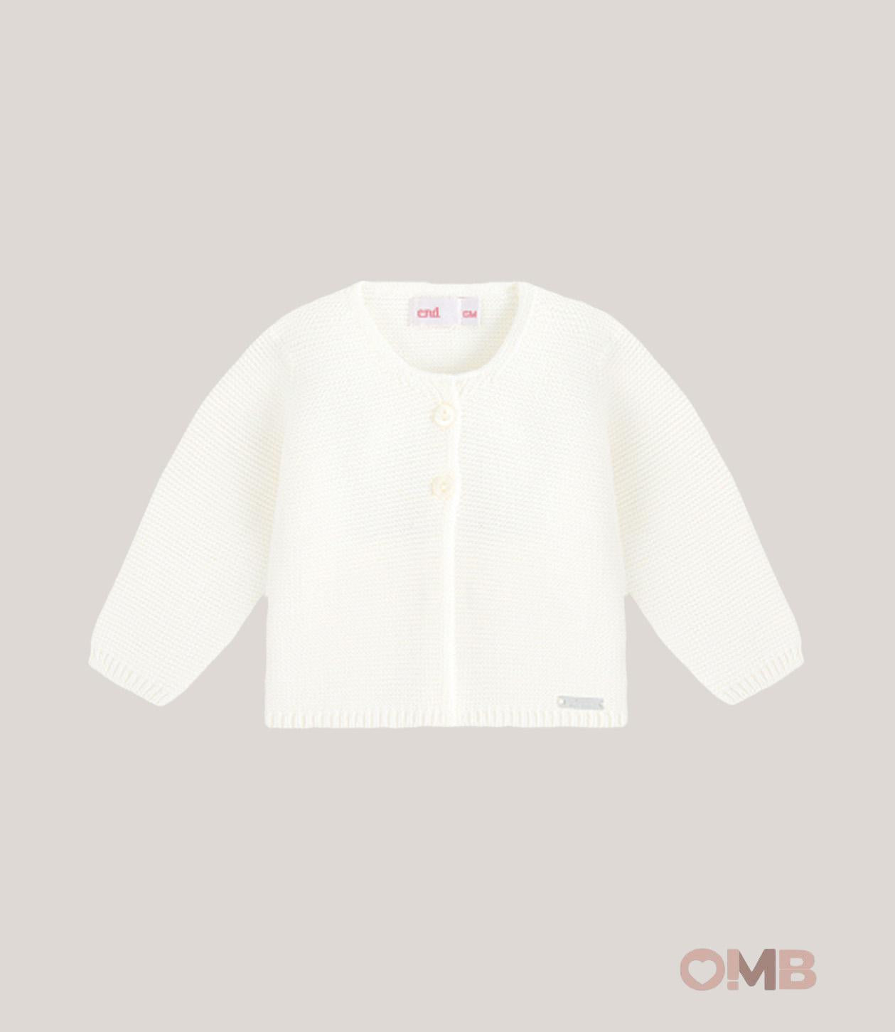 Cardigan neonata CONDOR 55511 Latte 55.511 202 CONDOR 