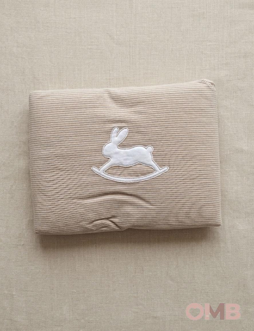 Coperta neonato COCCODE C63454 Beige<BR/> C63454 RIIGA COCCODE 