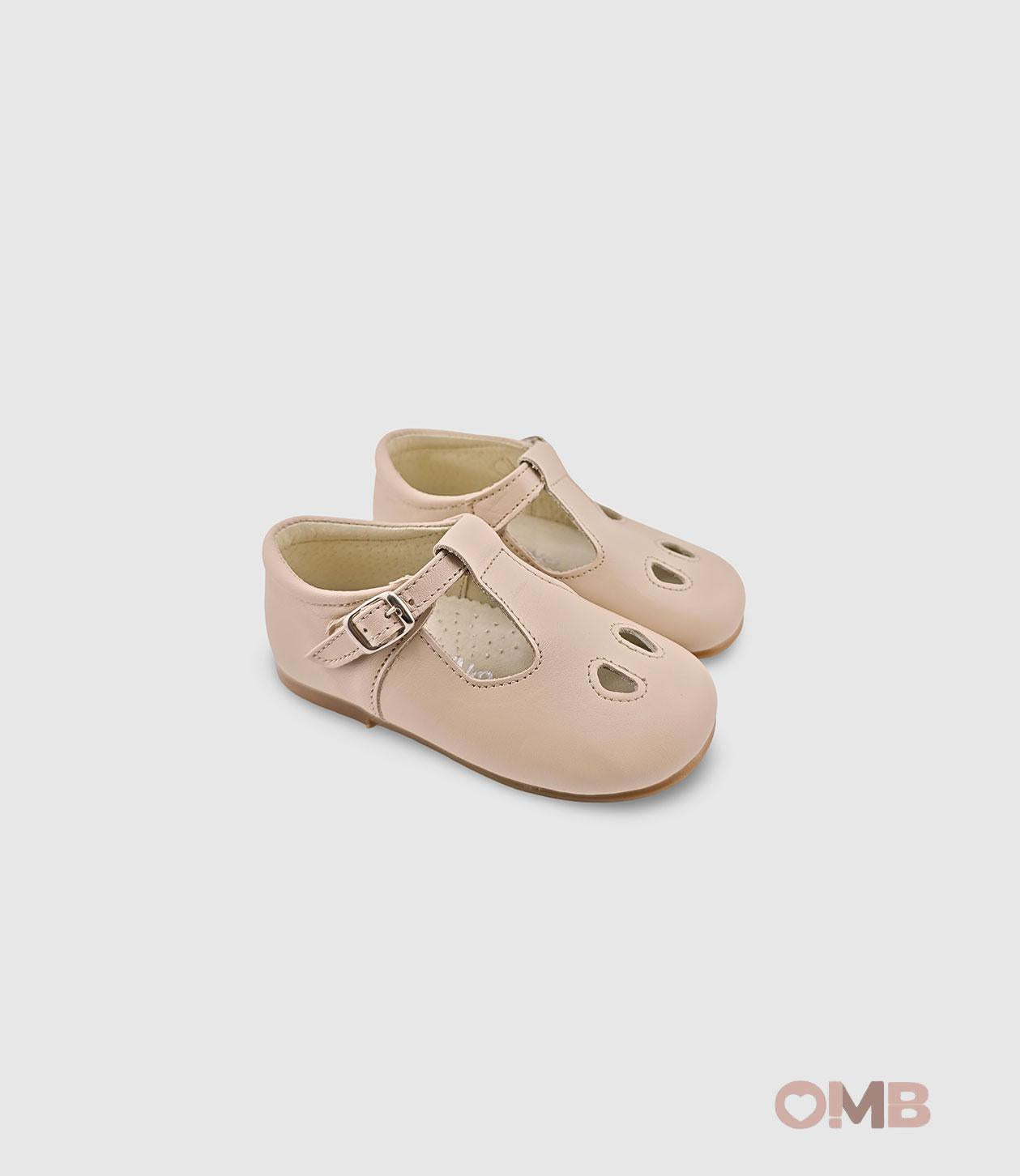 Occhielli PANYNO bambina B2401 beige B2401 PIEL SETA PORCELANA PANYNO 