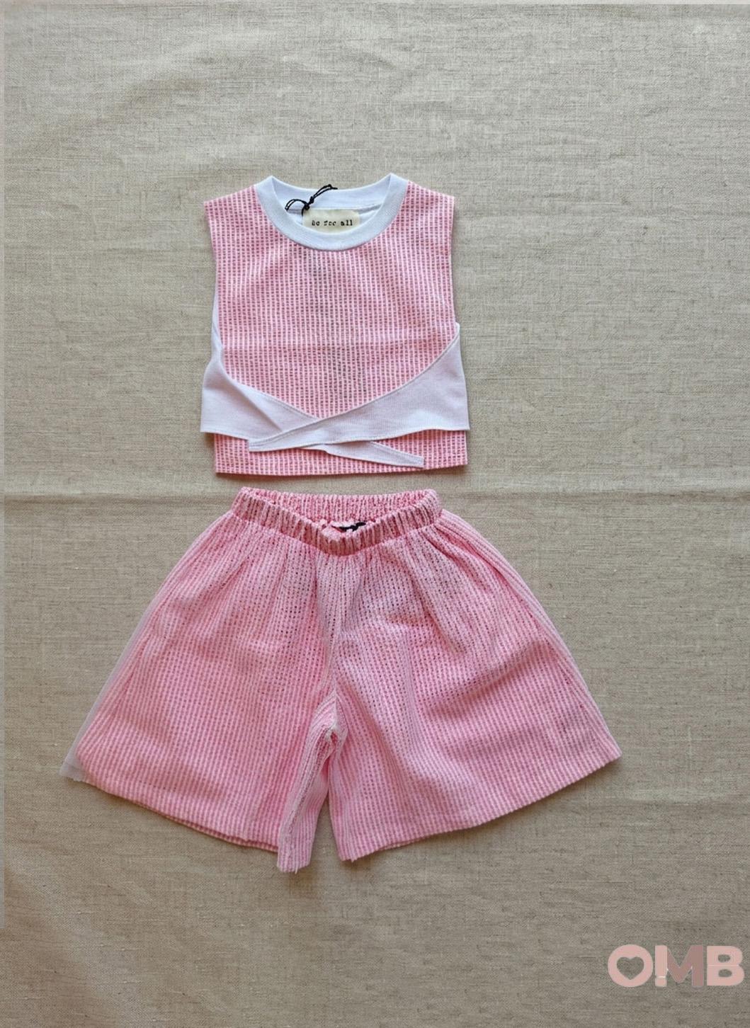 Completo bambina BE FOR ALL BERTACODIROSSO Rosa BERTA-CODIROSSO RIGA BE FOR ALL 