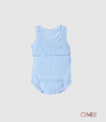 Body CALAMARO BABY neonato 01777 Celeste