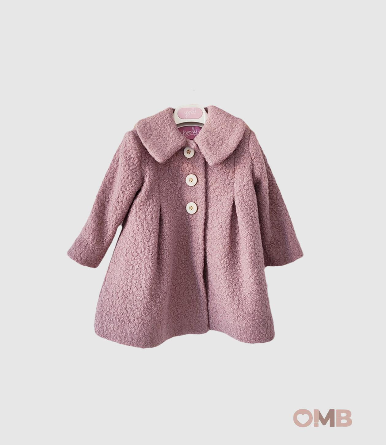 Cappotto Yoedu bambina 4984 Beige<BR/> 4984. PIETRA YOEDU 
