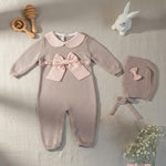 Set nascita BABY LORD neonata 352 687 Sabbia 352-687 SABBIA-ROSA BABY LORD 