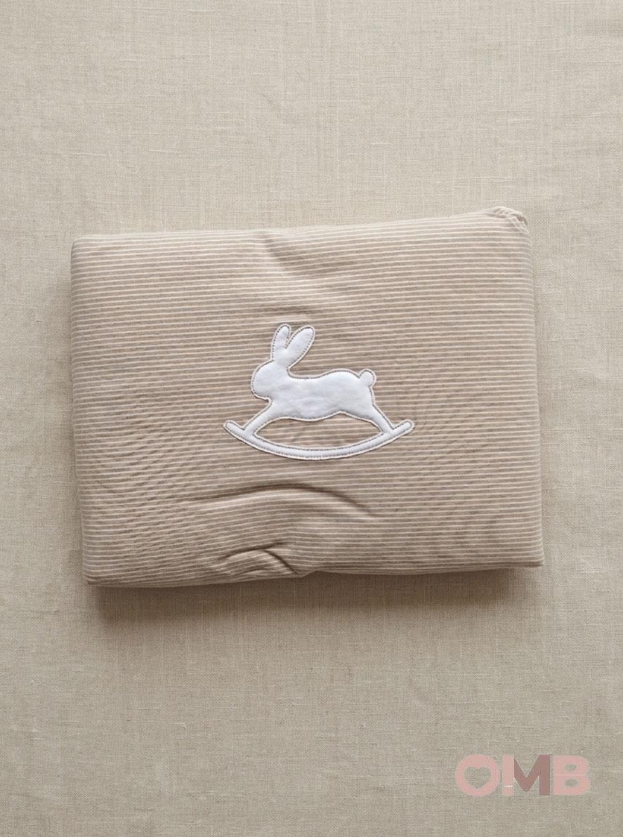 Coperta neonato COCCODE C63454 Beige<BR/> C63454 RIIGA COCCODE 