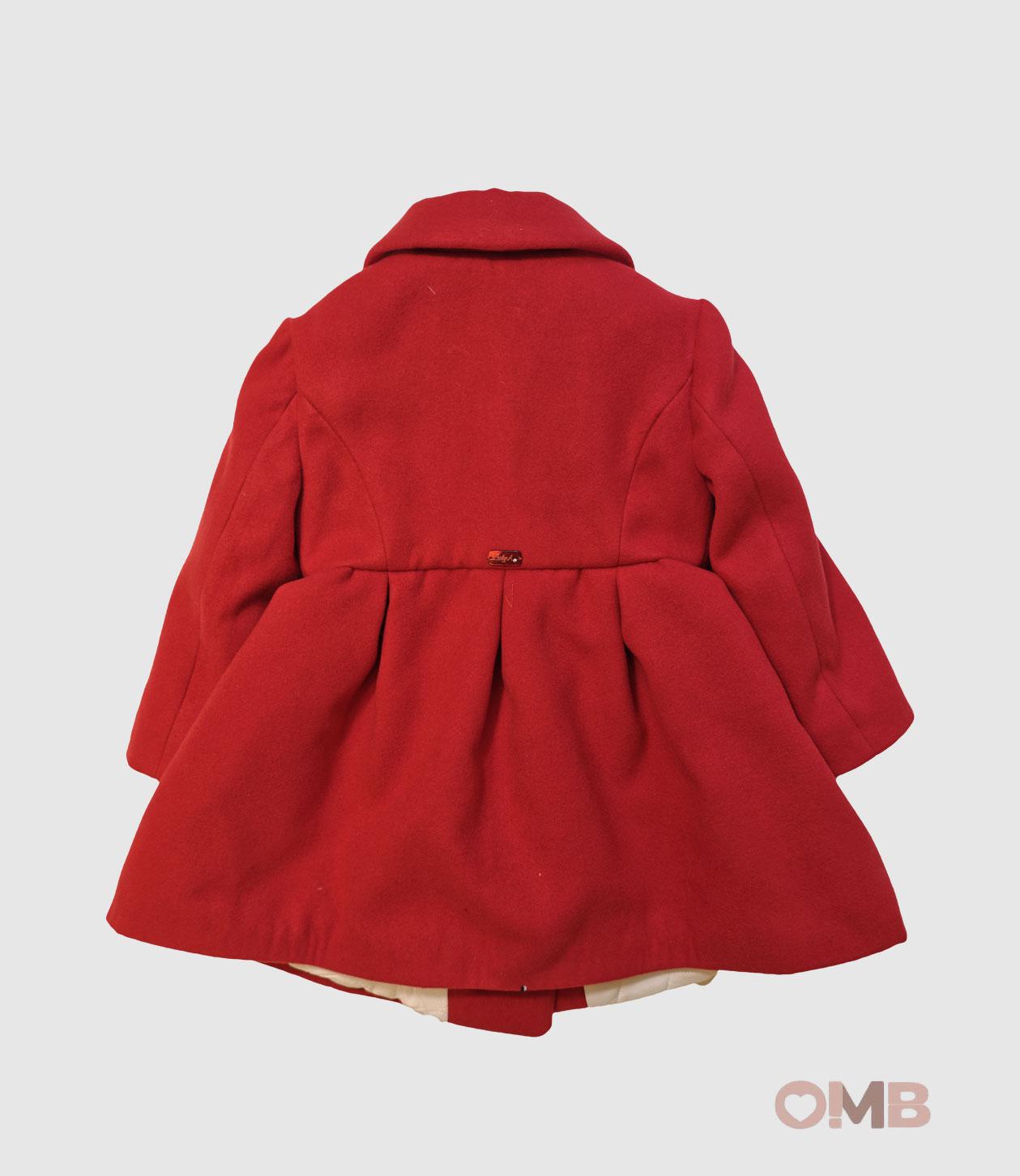Cappotto BABY A. neonata F3341 Rosso F3341 ROSSO BABY A. 