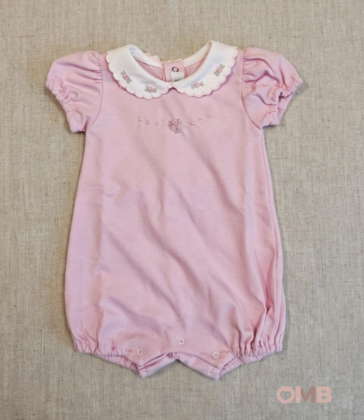 Pagliaccetto neonata PEPECE' 7712 Rosa<BR/> 7712 ROSA PEPECE' 