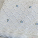 Coperta neonato PEPECE' 2450 Bianco 2450 BIANCO-CIELO PEPECE' 