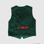 Gilet AMBARABA' neonato FM36076 Rosso FM36076. QUADRI AMBARABA' 