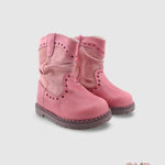 Stivale PANYNO bambina B2910 Rosa<BR/> B2910 PIEL DENVER RASPERRY PANYNO 