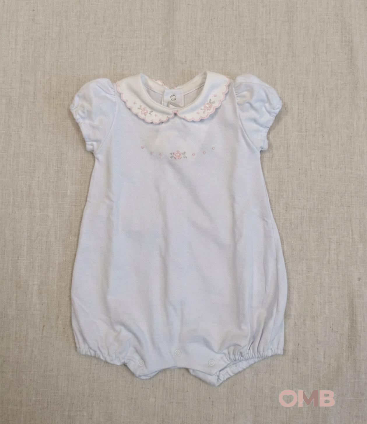 Pagliaccetto neonata PEPECE' 7712 Bianco 7712 BIANCO-ROSA PEPECE' 
