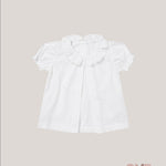 Blusa neonata COCCODE C63164 Bianca<BR/> C63164 BIANCO COCCODE 