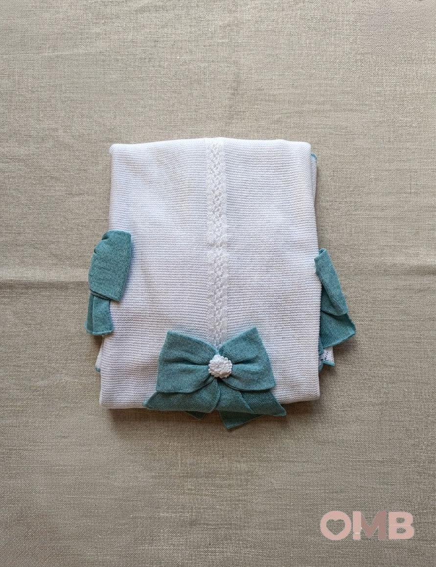 Coperta neonata PRIMODI BEBE 34081 Verde 3408.1 VERDE PRIMODI BEBE 