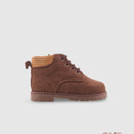 Stivali PANYNO bambino B3721 Cioccolato B3721 PIEL SERRAJE SEDA CHOCOLATE PANYNO 