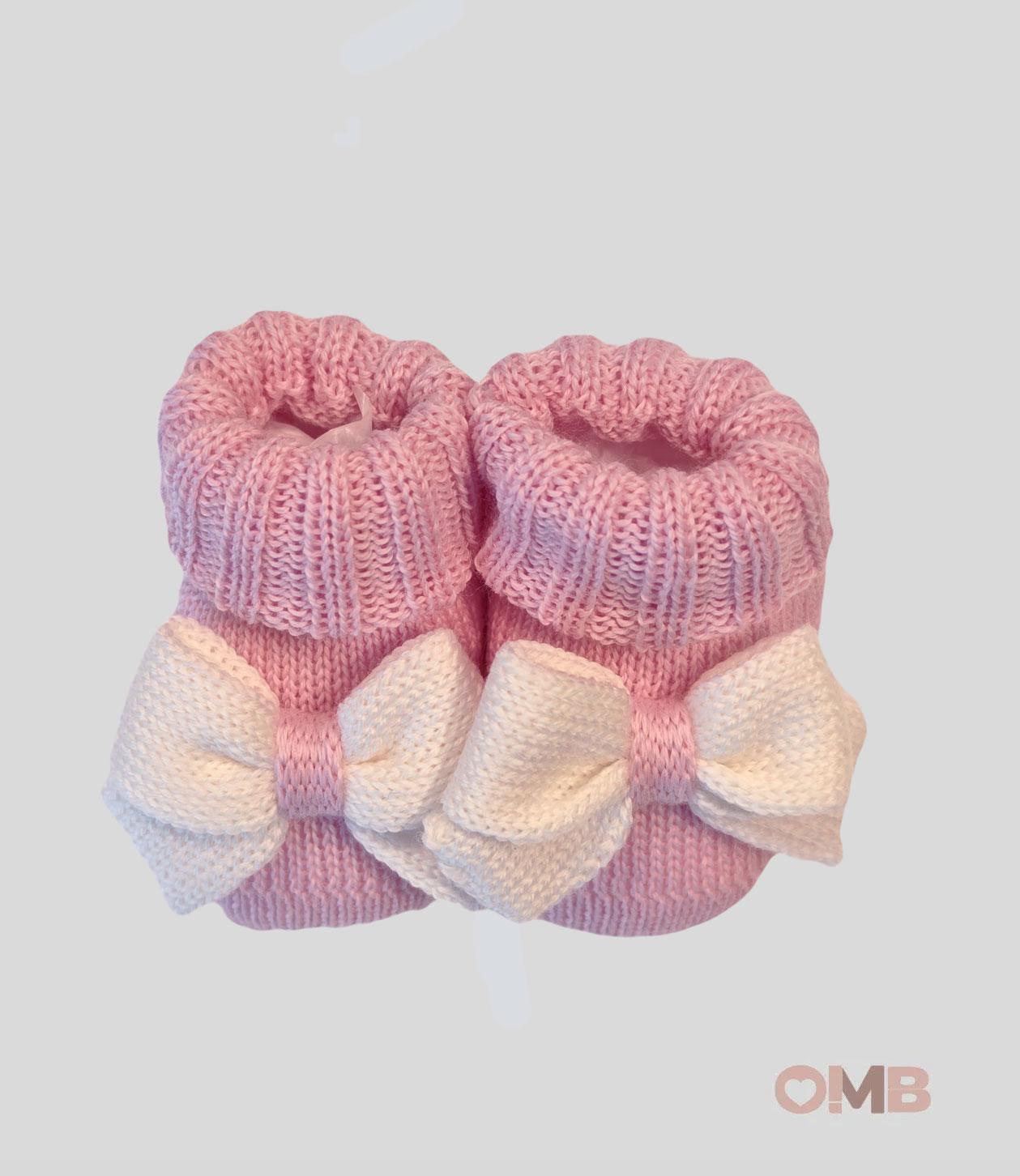 Babbucce Neonata PRIMODI BEBE 3518.10 Rosa<BR/> 3518.10 ROSA PRIMODI BEBE 