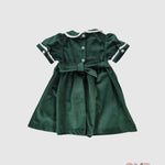 Abito COCCODE bambina C62208 Verde<BR/> C62208 VERDE COCCODE 
