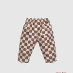 Pantalone Play Up neonato 1AR11608 Marrone 1AR11608 QUADRI PLAY UP 