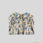 Blusa Emile et Ida bambina AC066 Fantasia AC066 FIORI EMILE ET IDA 