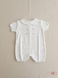 Pagliaccetto neonata PEPECE' 9470 Bianco