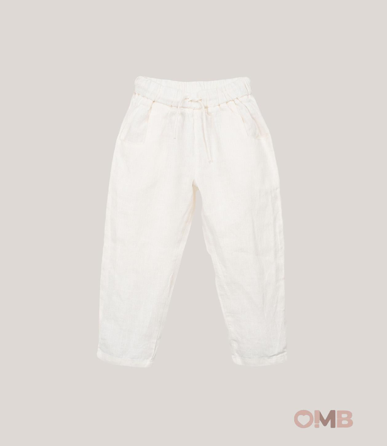 Pantalone bambino PLAY UP 3AS11603 Bianco 3AS11603 BIANCO PLAY UP 