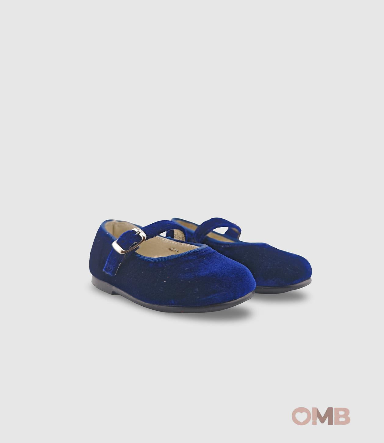 Bambolina PANYNO bambina B2601 Blu B2601 PIEL VELLUTO NAVY PANYNO 